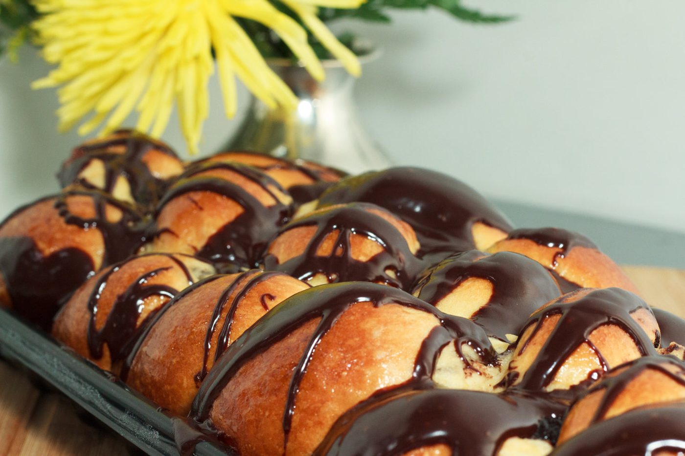 Donuts con chocolate